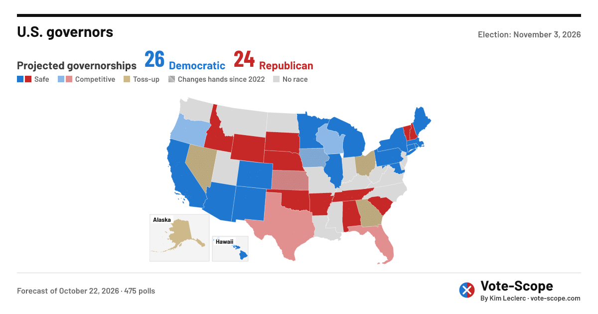 Colorodo Voting Map Colorado — 2026 governor race — Vote-Scope